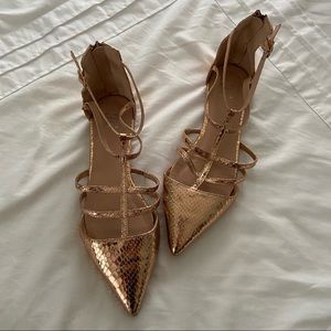 Rose Gold Flats